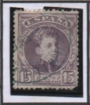 Stamps Spain -  Alfonso XIII