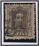 Stamps Spain -  Alfonso XIII