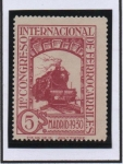 Stamps Spain -  Locomotora Serie 241