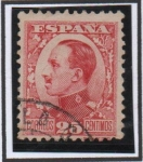 Stamps Spain -  Alfonso XIII