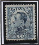 Stamps Spain -  Alfonso XIII