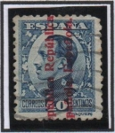 Stamps Spain -  Alfonso XIII 