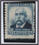 Stamps Spain -  Emilio Castelar