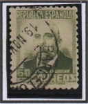 Stamps Spain -  Emilio Castelar