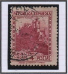 Stamps Spain -  Alcázar d' Segovia