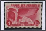 Stamps Spain -  Alegoría d' l' Prensa