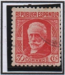 Stamps Spain -  Pablo Iglesias