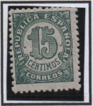 Stamps Spain -  Cifras