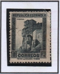 Stamps Spain -  Casas Colgadas d' Cuenca