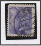 Stamps Spain -  General Franco