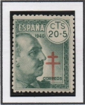 Stamps Spain -  General Franco