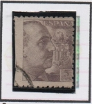 Stamps Spain -  General Franco