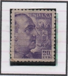 Stamps Spain -  General Franco