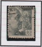 Stamps Spain -  General Franco