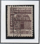 Stamps Spain -  Año santo Compostelano: Puerta Santa