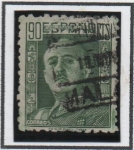 Stamps Spain -  General Franco