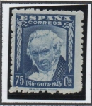 Stamps Spain -  Goya