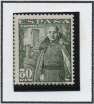 Stamps Spain -  General Franco