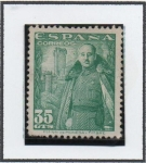 Stamps Spain -  General Franco