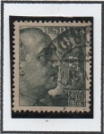 Stamps Spain -  General Franco