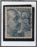 Stamps Spain -  General Franco