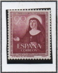 Stamps Spain -  Sta. M.ª. Micaela