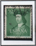 Stamps Spain -  Fernando el Católico