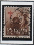 Stamps Spain -  Protección d' l' Infancia