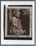 Stamps Spain -  Santiago Pórtico d' l' Gloria