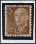 Stamps Spain -  General Franco