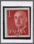 Stamps Spain -  General Franco