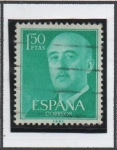 Stamps Spain -  General Franco