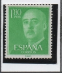 Stamps Spain -  General Franco