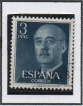 Stamps Spain -  General Franco