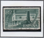 Stamps Spain -  XX Anv. d' l' exaltación d' Gen. Franco