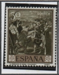 Stamps Spain -  La Rendición d' Brenda