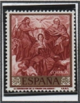 Stamps Spain -  Coronación d' l' Virgen