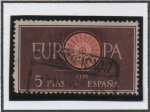 Stamps Spain -  Europa Símbolo d' l' Paises Integrantes