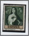 Stamps Spain -  Inmaculada