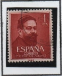 Stamps Spain -  Isaac Albeniz