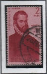 Stamps Spain -  Pedro Méndez d' Avilés