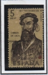 Stamps Spain -  Cabeza d' Vaca