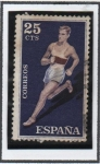 Stamps Spain -  Deportes: Atletismo