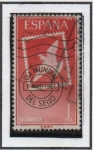 Stamps Spain -  Dia Mundial d' Sello