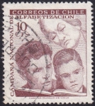 Stamps Chile -  Alfabetización