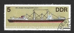 Stamps Germany -  2272 - Barco Oceánico (DDR)