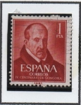 Stamps Spain -  Luis d' Góngora y Argote