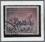 Stamps Spain -  Fuente d' Cibeles