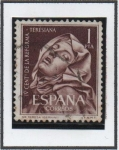 Stamps Spain -  Santa Teresa