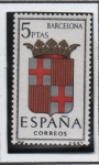 Stamps Spain -  Barcelona